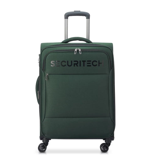Securitech by Delsey Βαλίτσα μεσαία expandable 66cm Vanguard Green