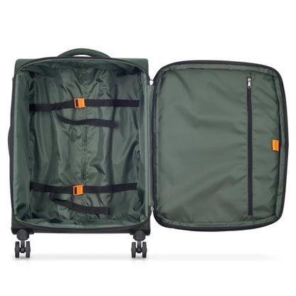 Securitech by Delsey Βαλίτσα μεσαία expandable 66cm Vanguard Green