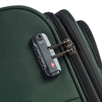 Securitech by Delsey Βαλίτσα μεσαία expandable 66cm Vanguard Green