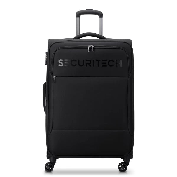 Securitech by Delsey Βαλίτσα μεγάλη expandable 76cm Vanguard Black
