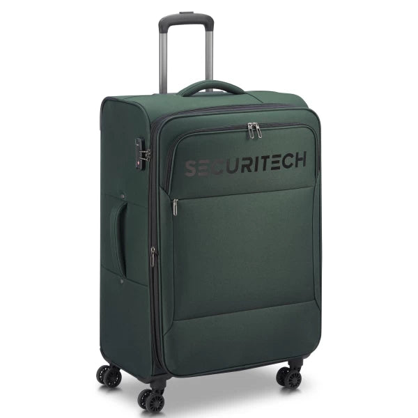 Securitech by Delsey Βαλίτσα μεγάλη expandable 76cm Vanguard Green