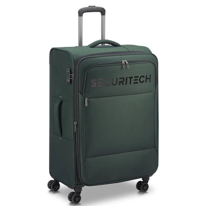 Securitech by Delsey Βαλίτσα μεγάλη expandable 76cm Vanguard Green