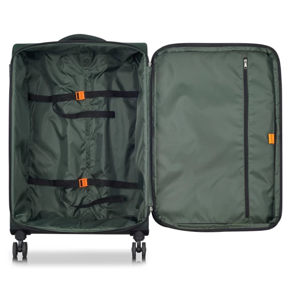 Securitech by Delsey Βαλίτσα μεγάλη expandable 76cm Vanguard Green