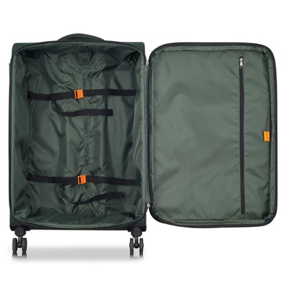 Securitech by Delsey Βαλίτσα μεγάλη expandable 76cm Vanguard Green