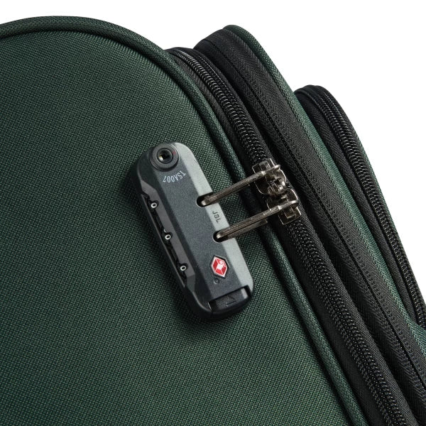 Securitech by Delsey Βαλίτσα μεγάλη expandable 76cm Vanguard Green