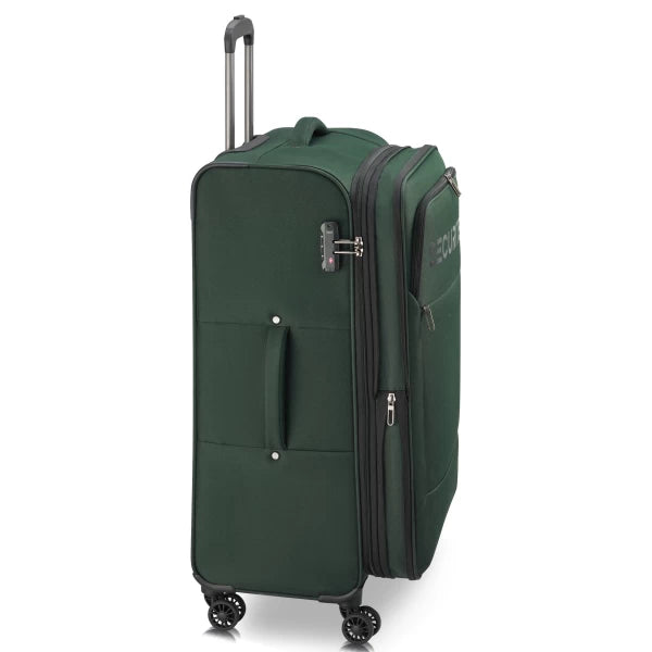 Securitech by Delsey Βαλίτσα μεγάλη expandable 76cm Vanguard Green