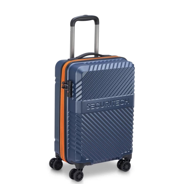 Securitech by Delsey Βαλίτσα καμπίνας expandable 55cm Patrol Blue