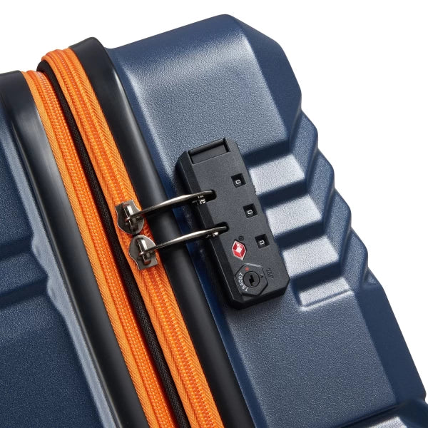 Securitech by Delsey Βαλίτσα καμπίνας expandable 55cm Patrol Blue