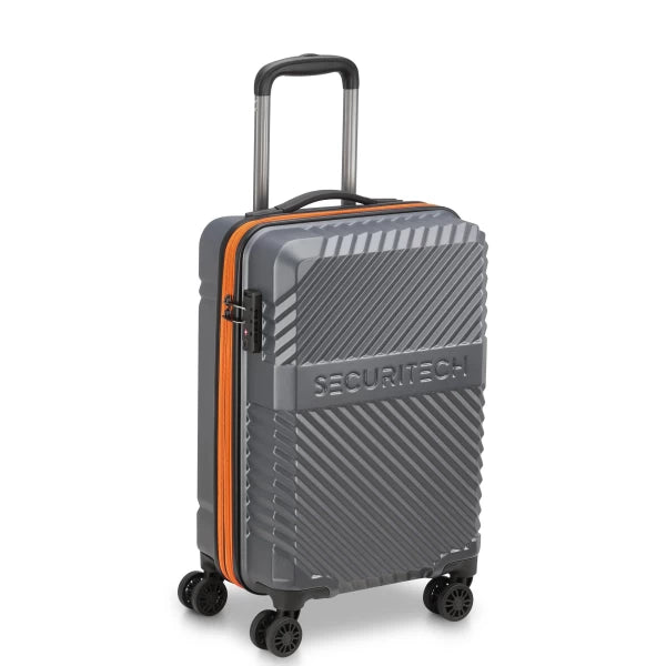 Securitech by Delsey Βαλίτσα καμπίνας expandable 55cm Patrol Grey