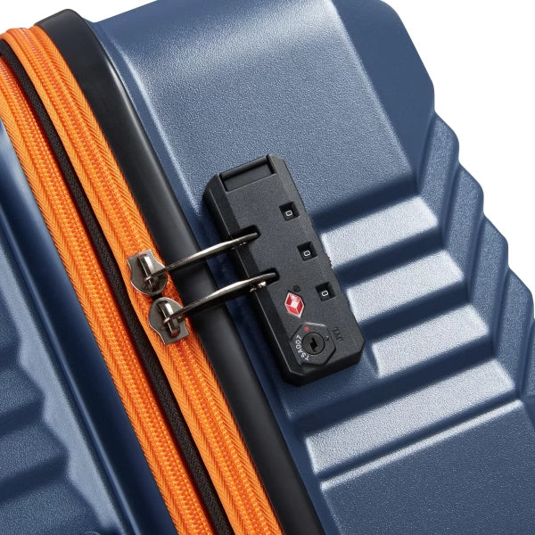 Securitech by Delsey Βαλίτσα μεγάλη expandable 75.5cm Patrol Blue
