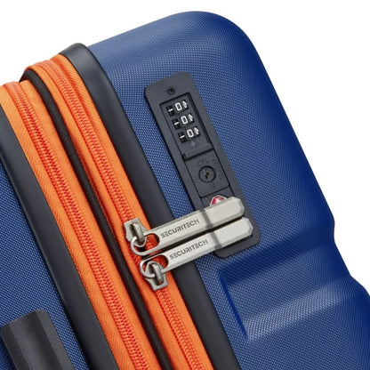 Securitech by Delsey Βαλίτσα καμπίνας expandable 55cm Slash Navy Blue