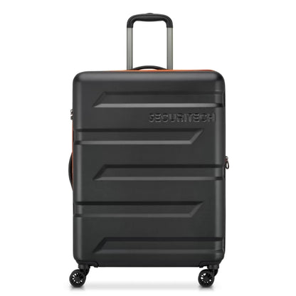 Securitech by Delsey Βαλίτσα μεσαία 69cm Slash Black