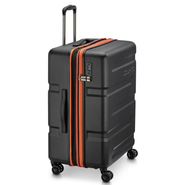 Securitech by Delsey Βαλίτσα μεσαία 69cm Slash Black