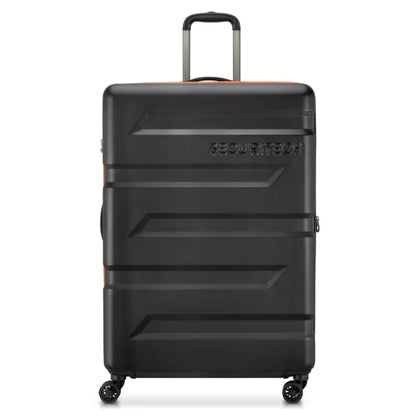 Securitech by Delsey Βαλίτσα μεγάλη 81cm Slash Black