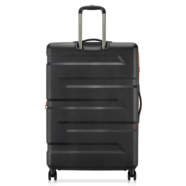 Securitech by Delsey Βαλίτσα μεγάλη 81cm Slash Black