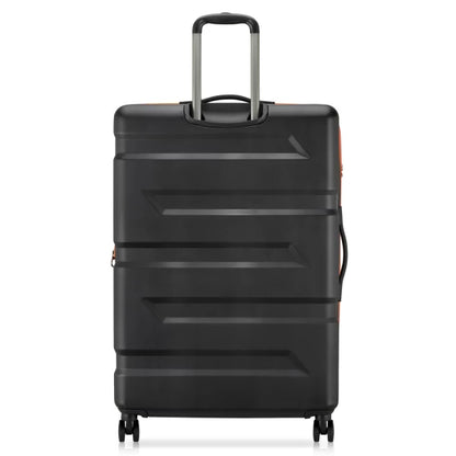 Securitech by Delsey Βαλίτσα μεγάλη 81cm Slash Black