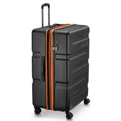 Securitech by Delsey Βαλίτσα μεγάλη 81cm Slash Black