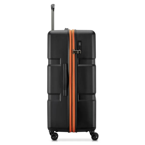 Securitech by Delsey Βαλίτσα μεγάλη 81cm Slash Black