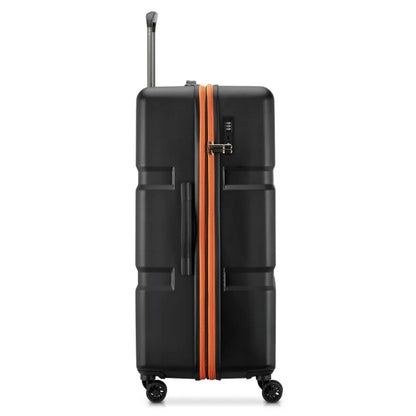 Securitech by Delsey Βαλίτσα μεγάλη 81cm Slash Black