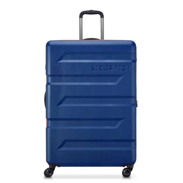 Securitech by Delsey Βαλίτσα μεγάλη 81cm Slash Navy Blue