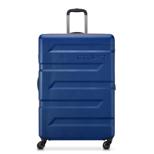 Securitech by Delsey Βαλίτσα μεγάλη 81cm Slash Navy Blue