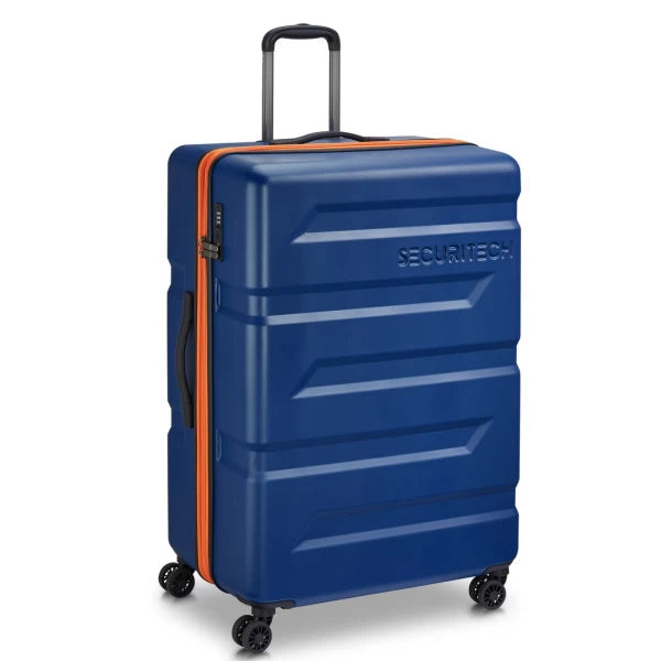 Securitech by Delsey Βαλίτσα μεγάλη 81cm Slash Navy Blue