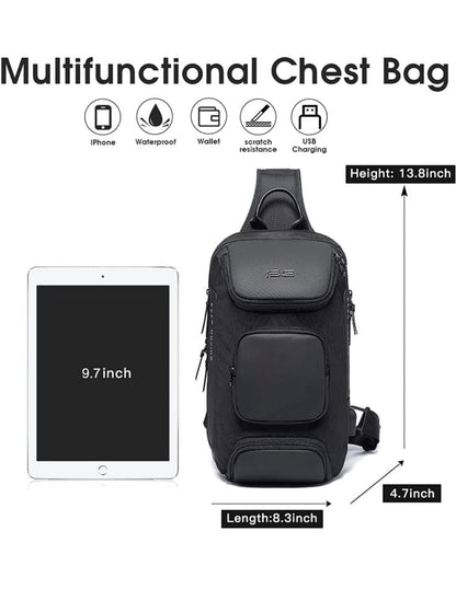 Crossbody Shoulder Bag Bange 7086 – Waterproof &amp; With USB