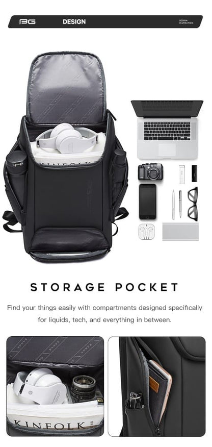 15.6'' Bange 7267 Laptop Backpack – Waterproof &amp; Anti-Theft