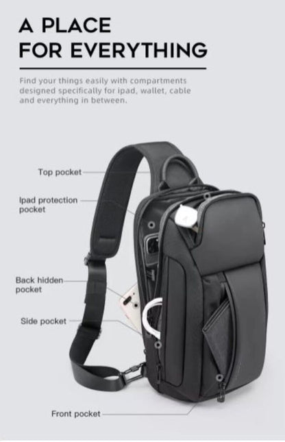 Crossbody Bag Bange 7566 Black