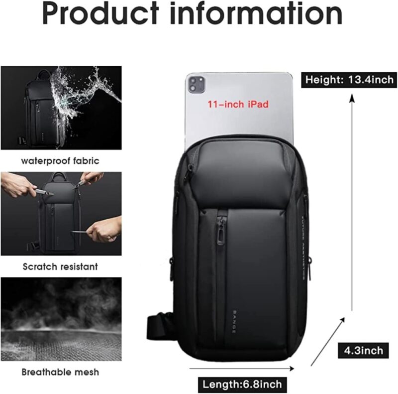 Crossbody Bag Bange 7566 Black