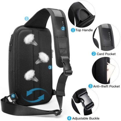 Crossbody Bag Bange 7566 Black