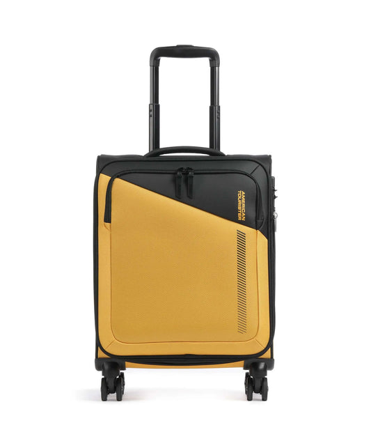 American Tourister Daring Dash Cabin Suitcase 55x40x23 Yellow