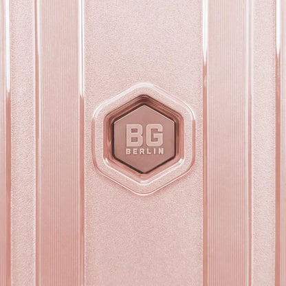BG Berlin Σετ Βαλίτσες expandable 54cm-77cm Enduro Polypropylene Rose Gold