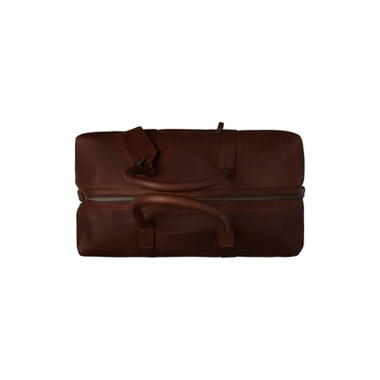 Leather travel bag Brown Portsmouth THE CHESTERFIELD BRAND
