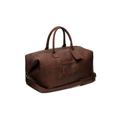 Leather travel bag Brown Portsmouth THE CHESTERFIELD BRAND
