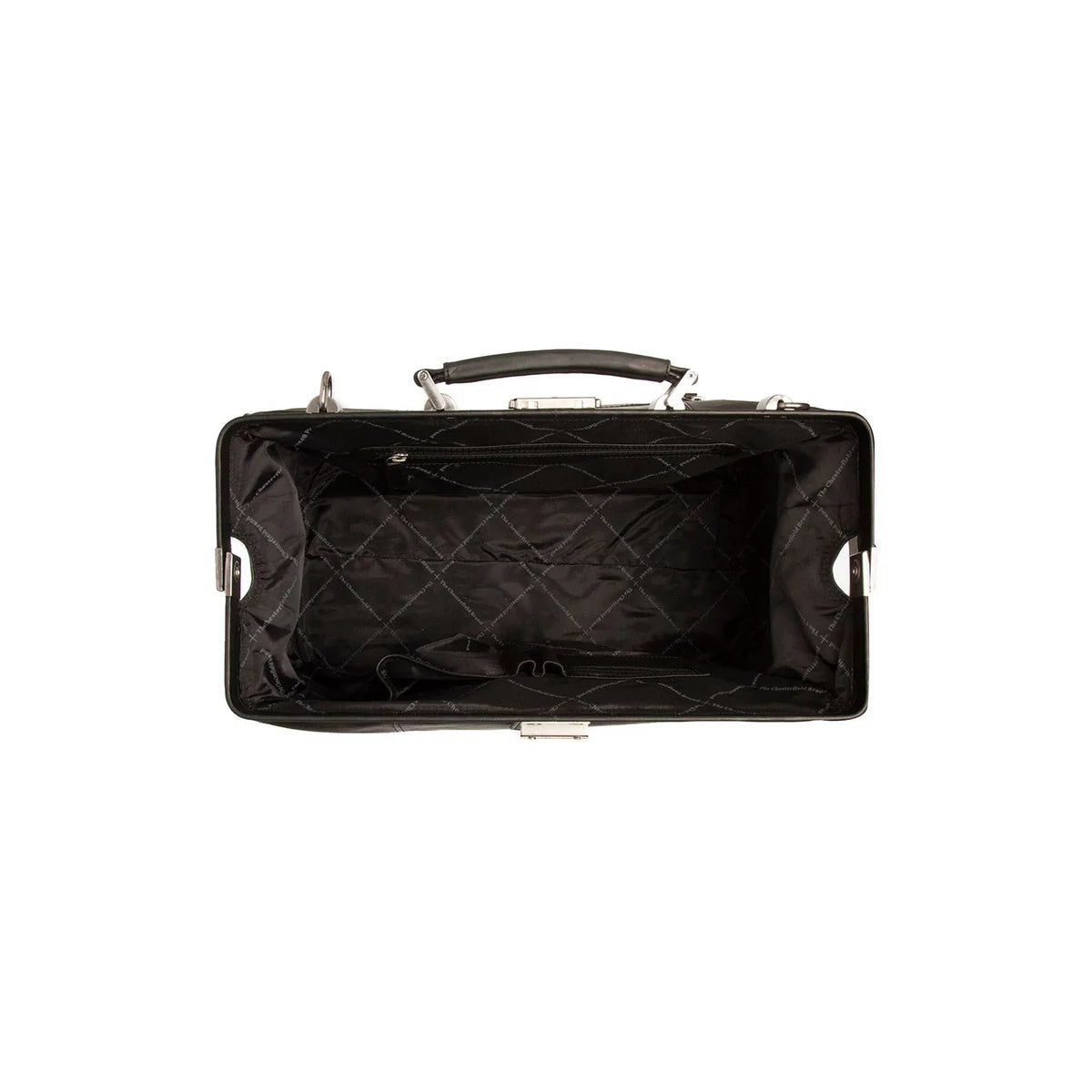 Black Texel leather travel bag THE CHESTERFIELD BRAND