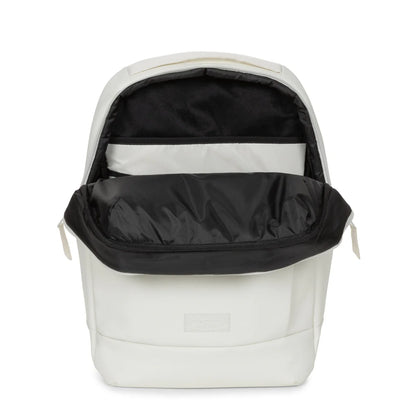 EASTPAK TECUM F CNNCT Matte Chalk - Premium Slim Σακίδιο Πλάτης 20L με Θήκη Laptop 16"