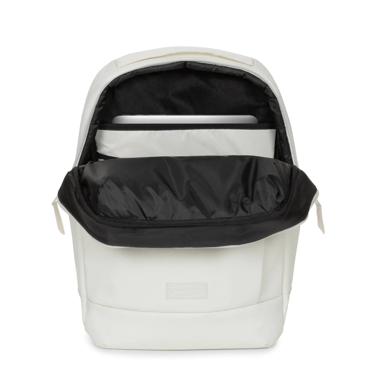EASTPAK TECUM F CNNCT Matte Chalk - Premium Slim Σακίδιο Πλάτης 20L με Θήκη Laptop 16"