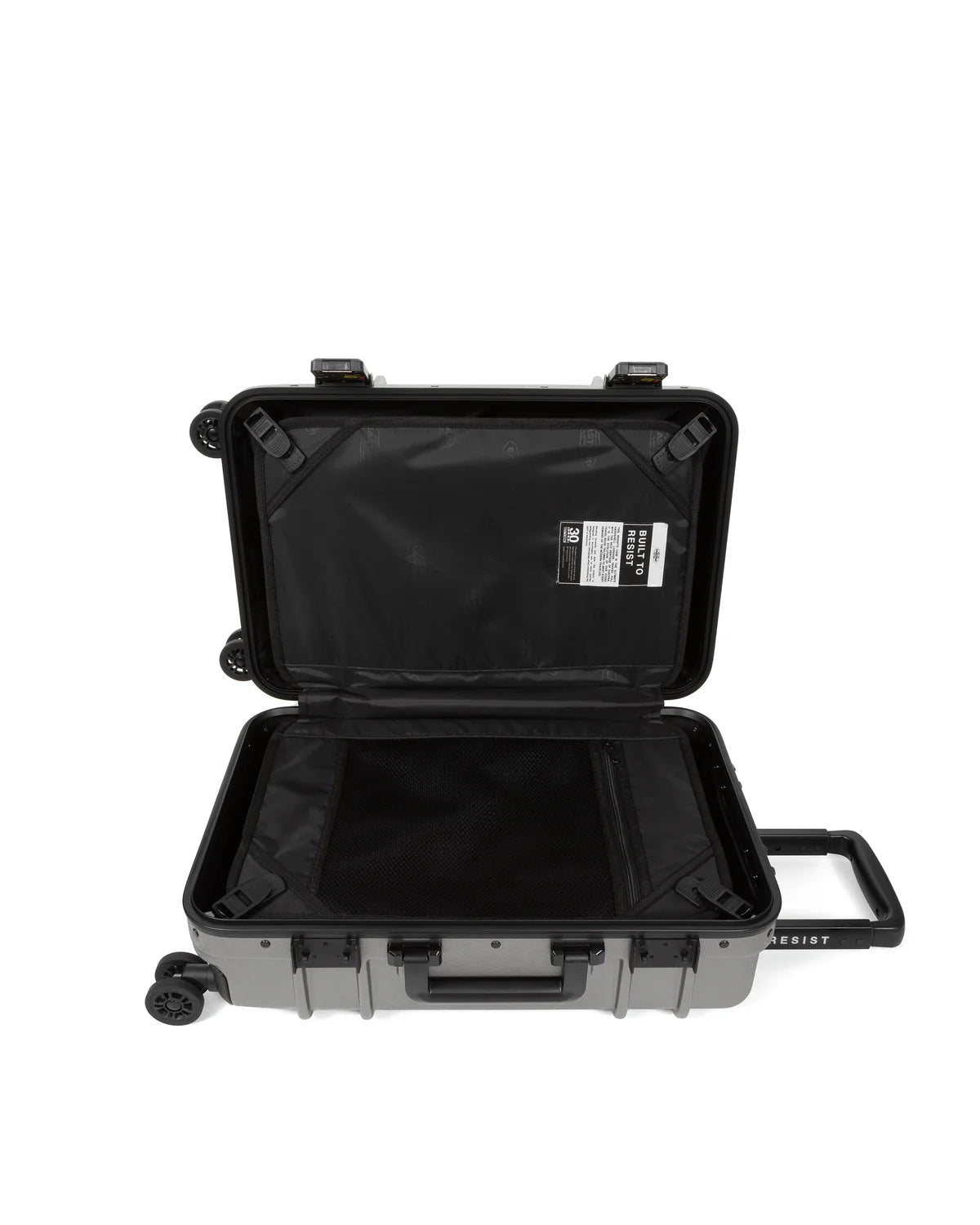 EASTPAK RESIST'R CASE S – Brushed Metal