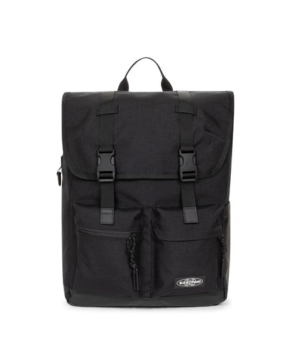 EASTPAK ICON TOPLOAD On Black - Premium Σακίδιο Πλάτης 26L με Θήκη Laptop 16"