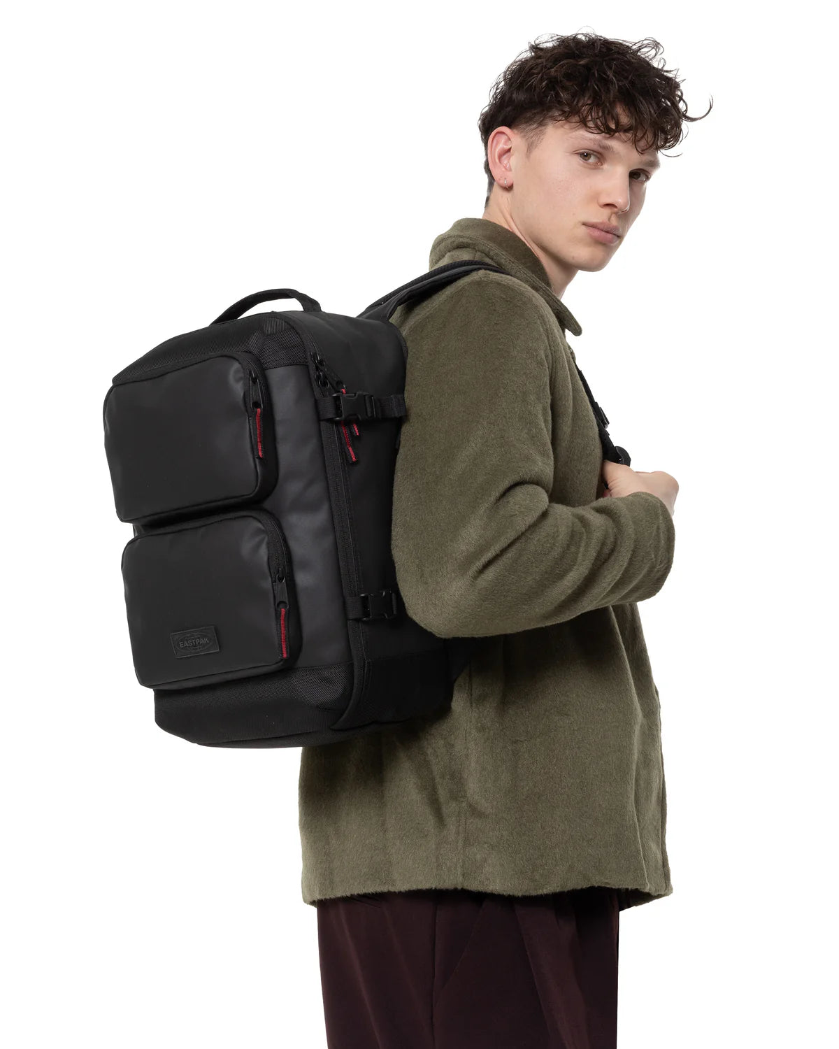 EASTPAK TECUM CABIN CNNCT Top Black - Σακίδιο Καμπίνας 22L με Θήκη Laptop 16"