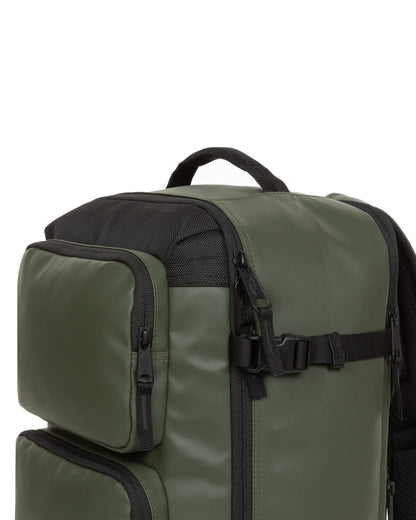 EASTPAK 'Tecnum Cabin' Backpack in Olive