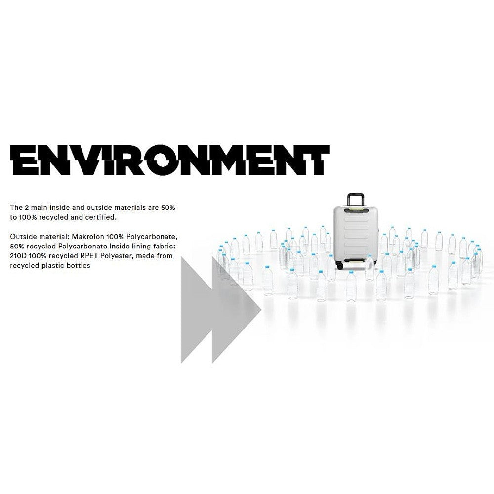 Hedgren Grip cabin size 55cm Vaporous Grey – Βαλίτσα Kαμπίνας Λευκό HCMBY01XS-879