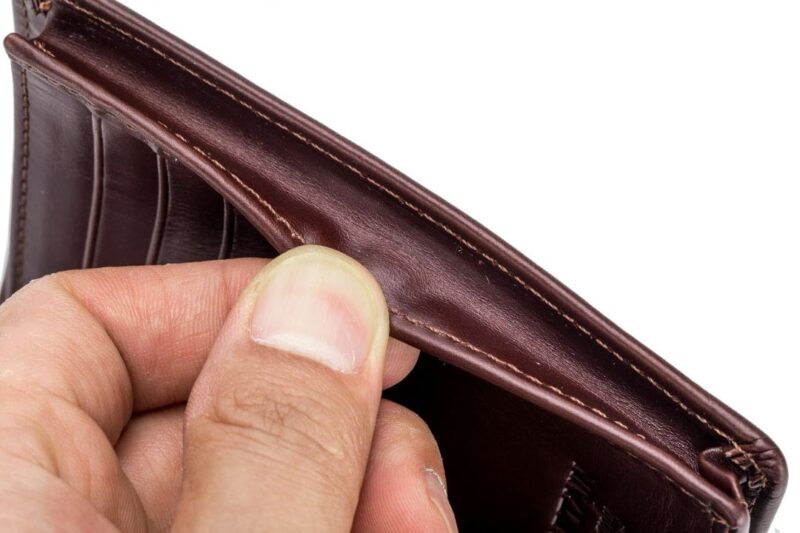 Leather Wallet QB-027 Bullcaptain Brown