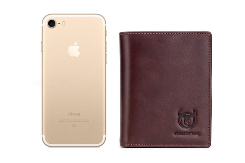 Leather Wallet QB-027 Bullcaptain Brown