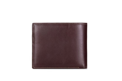 Leather Wallet Bullcaptain QB0203-H brown