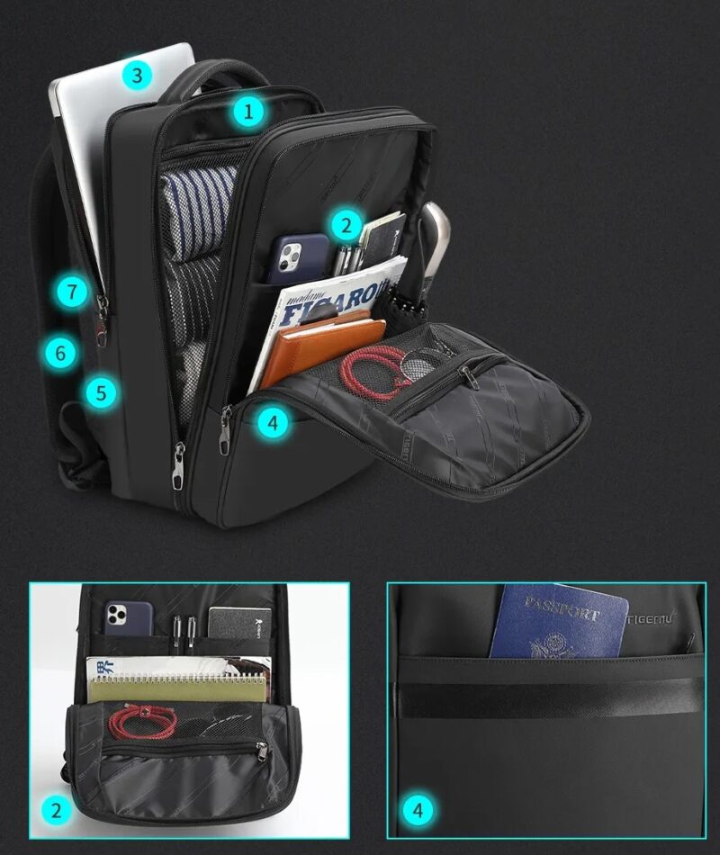 Tigernu Backpack T-B3982 Black