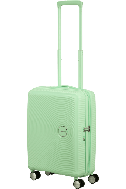 Cabin Suitcase AMERICAN TOURISTER SPINNER 55 CM SOUNDBOX Pastel Green
