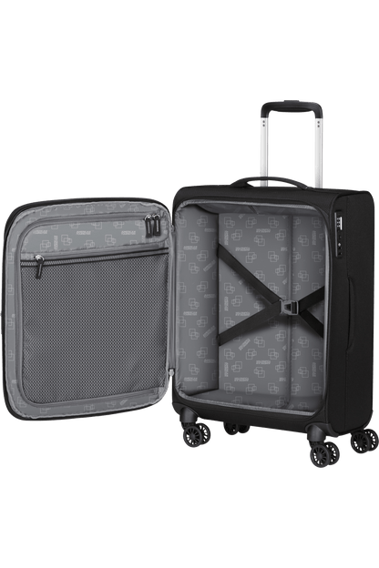 Cabin Suitcase AMERICAN TOURISTER Aerospin Spinner 55cm