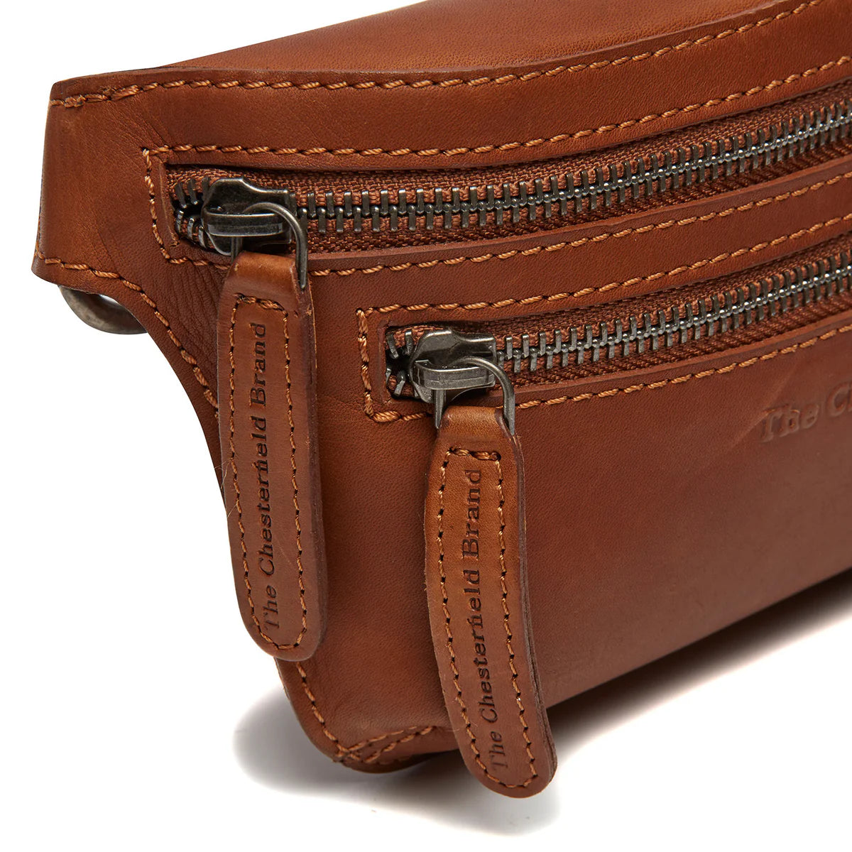 Leather waist bag Cognac Toronto THE CHESTERFIELD BRAND